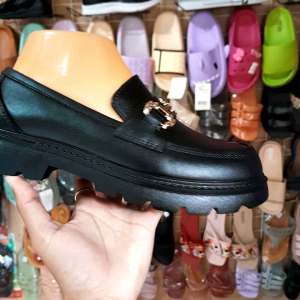 Lalakustore Sepatu Wanita Marry Jane Plat Form Shoes Docmart Kasual Sepatu Wanita Docmart RANTHY Mary Janes Mule Fashion Casual Shoes