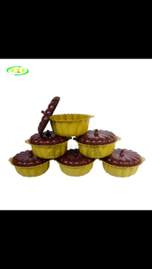 Set Wadah Prasmanan 6 Pcs Basi Tempat Makanan