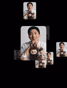 พร้อมส่งที่ไทย Labubu Macaron ลาบูบู้ มาการอง พวงกุญแจ ห้อยกระเป๋า ของแท้ 100% ลุ้นซีเคร็ท Secret PopMart 1 ตัว POP MART THE MONSTERS