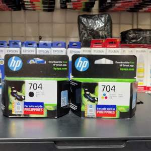 Brandnew Ink Cartridge 704: Black & Colored