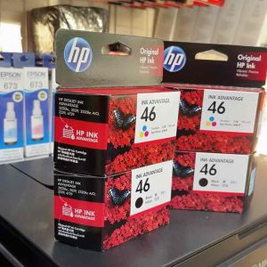 Brandnew Ink Cartridge 46: Black or 46 Colored