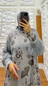 DRESS GAMIS MODE ALMOZA VOL 7 TERBARU DS 100%ASLI REAL ADA MODE SYAKIRA