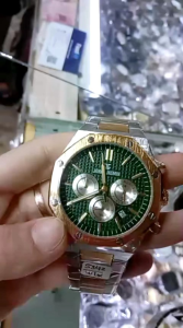 Garansi resmi 1 Tahun Jam Tangan Jonas Jasmin Pria Analog Tanggal-Chrono Aktif stainless steel JJ5342MC asli Original