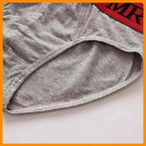 [3 PCS] MR Cotton Spandex Basic Brief Mens Underwear Mens Brief / Seluar Dalam Lelaki Spender Size M-XXL