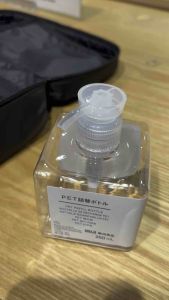 MUJI Pet Refill Bottle/ 400 ML/ 250 ML/ Clear/ Japan