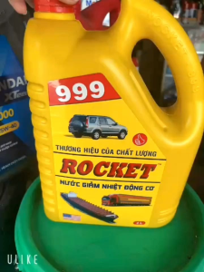 NƯỚC GIẢM NHIỆT ĐỘNG CƠ Ô TÔ CAO CẤP (ROCKET 999) 4L - THƯƠNG HIỆU CHẤT LƯỢNG - ROCKET - 4L