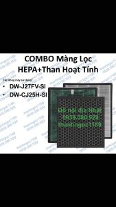 Màng lọc Hepa cho máy lọc không khí hút ẩm Sharp FZ-J20H(DW-J27FV-S)