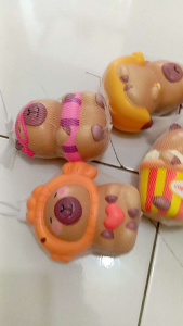 mainan squishy capybara led