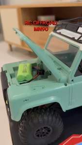Gojek Rc Adventure Offroad MN90 D90 Defender 1.12 RTR 2.4ghz Propo Rock Crawler Offroad