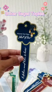 Stiker Segel Toples Tema Ramadhan dan Idul Fitri