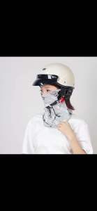 MOTOWOLF SF1 Ear Hang Mask Anti UV Cooling Head Scarf Face Mask Rider Bandana Motor Rider Ice Silk Topeng Muka Telinga