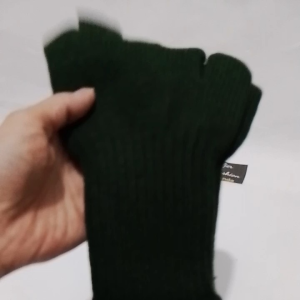 sarung tangan hijau rajut TNI kain wol sarung upacara Gilbert Army Store