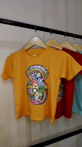 Baju kaos anak cocok untuk anak laki-laki maupun perempuan 2-12tahun