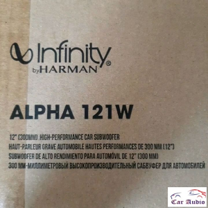 SUBWOOFER 12 INCH INFINITY 121W SUB 12\" INFINITY ALPHA 121 W By HARMAN