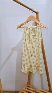 Lily Tie Dress for Kids Girls 1 to 9 years old | Floral Dress | Tea Party Collection