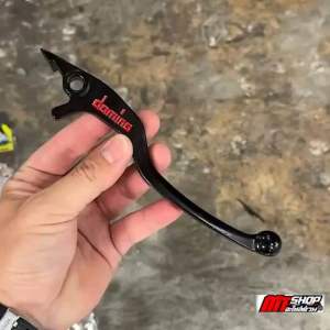 👑👑 มือเบรค Domino ก้านเบรค ข้างขวา ใส่เวฟ 100/110i เก่า-ใหม่/125r-s-บังลม/125i ปลาวาฬ-LED/LS/NOVA/DASH/TENA ใส่รถมีดิสได้ทุกรุ่น