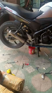 Knalpot Altan Leher Non Sambung MP GL CB Tiger