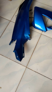 promo!!! full body satria Suzuki Fu facelift biru/cover body halus motor satria Suzuki Fu facelift biru