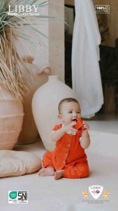 Libby Rocco Set Setelan Piyama Baju Pendek Kancing