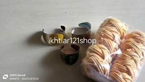 ring hasduk rotan ring kacu rotan atribut Pramuka