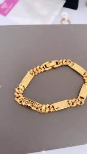 Gelang Xuping Plat Petak Petak Kait CXA158