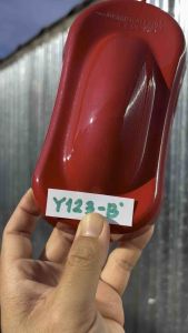 สีซามูไร สีแดงประกาย Y123-B* แดงสตอร์มมี่ แดงเมทัลลิค สีสเปรย์ซามูไร สีพ่นรถ ซ่อมสีรถ สีพ่นล้อ samurai paint