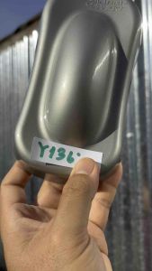 สีซามูไร สีบรอนเงิน สีเงิน เบอร์ Y136* เงินเมท เงินเมทัลลิค  สีสเปรย์ซามูไร สีพ่นรถ ซ่อมสีรถ สีพ่นล้อ samurai paint