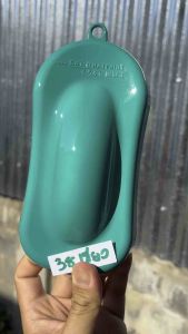 สีซามูไร สีเขียว เขียวเพโทรนัส เบอร์ 38 เขียวพาสเทล สีสเปรย์ซามูไร สีพ่นรถ ซ่อมสีรถ สีพ่นล้อ samurai paint