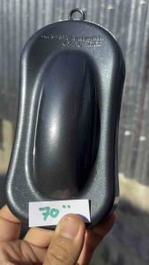 สีซามูไร สีเทากัล เทาอมฟ้า เบอร์ 70** เทาเมท เทาดำ เทาดำมุก สีสเปรย์ซามูไร สีพ่นรถ ซ่อมสีรถ สีพ่นล้อ samurai paint