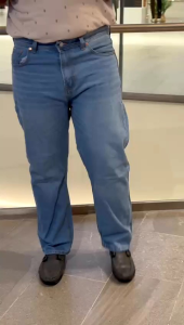 MAN DENIM JEANS LONG PANTS STRAIGHT CUT / SELUAR JEANS LELAKI DEWASa