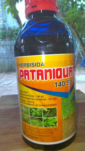 Herbisida Pataniquat 140 SL 1 Liter Parakuat Diklorida Obat Pembasmi Gulma Rumput Liar