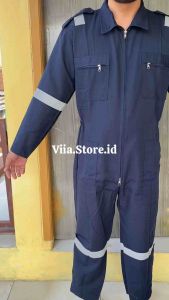 Wearpack Coverall Safety/ Baju Bengkel/Seragam proyek/Seragam Lapangan