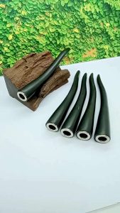 Once pipa kayu kelor hitam model S 12cm D12