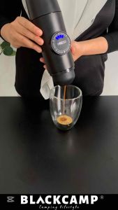 Mini Electric Espresso Machine 18 Ba rPortable Wireless Rechargeable Battery Ground Coffee Capsule Coffee Machine