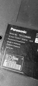 PSU TH-L32B68G-POWER SUPPLY LCD LED TV PANASONIC