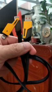 dây sạc 4 trong 1 Sạc nhanh chống đứt gãy phụ kiện cáp sạc sạc điện thoại khosi168