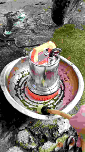 máy bơm nước chìm thả tõm 12Vôn