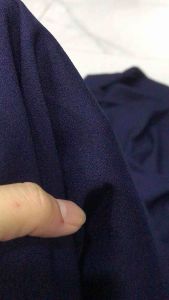 Vải Voan cát màu xanh đen mềm nhẹ(khổ 1m5)may đầm váyáo dài áo kiểu thời trang