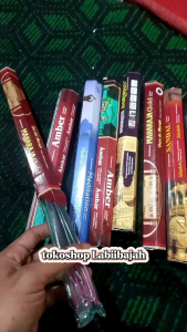 Dupa Hio Maharaja Gold Hexa Kecil 1 Bungkus Isi 20 Batang Stick by Darshan India
