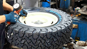 Cream Colour RETRO Alloy Rim for Suzuki Jimny (INCLUDE INSTALLATION)