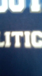 T-SHIRT THIS IS FOOTBALL NO POLITICS (BAYAR DITEMPAT)