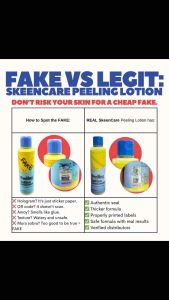 SkeenCare Peeling Lotion New Packaging FDA Approved