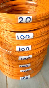 Ruji Fiber 2mm Oren Impor Murah