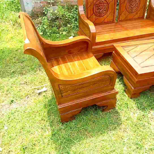 kursi ruang tamu model semut bahan kayu jati Jepara