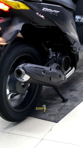 KNALPOT COPY CMS END MUFFLER FULL BASSS MIO SPORTY MIO M3 MIO J MIO SOUL GT FINO