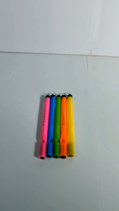 10 pcs mainan SULING BURUNG WARNA