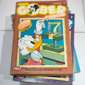 Komik Walt Disney Paman Gober Tahun ke 7 Nomor 1-12 Kurang 1 Buku