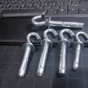 Hook ancor dynabolt ukuran 8 sampai 16 mm hook dinabolt ancor bolt terbuka sleve angkur