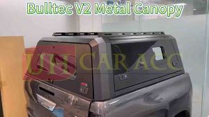 (Bulltec V2) Ranger T6 T7 T8 T9 Hilux Vigo Revo Rogue Triton Dmax Navara Np300 Pro4x Pro 4x Fly Wing Metal Canopy