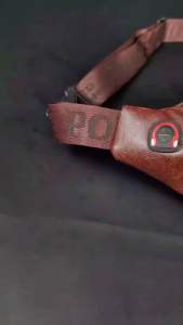 Tas Selempang Pinggang Bahan Kulit PU Polo Amstar